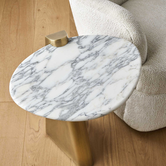 Strum - Marble Accent Table