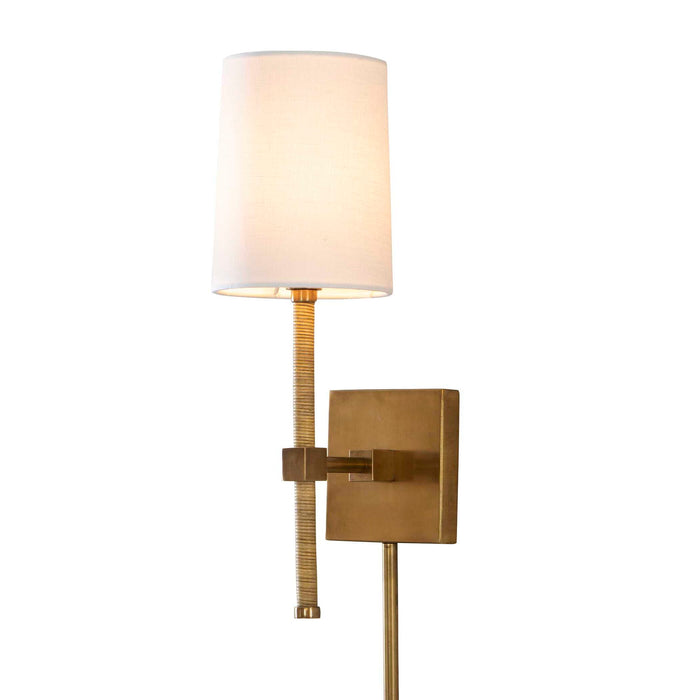 Wrap It Up - 1 Light Sconce - Brass