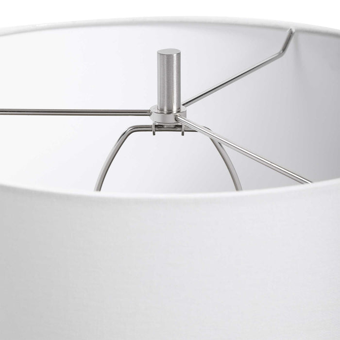 Waves - Table Lamp - Blue & White