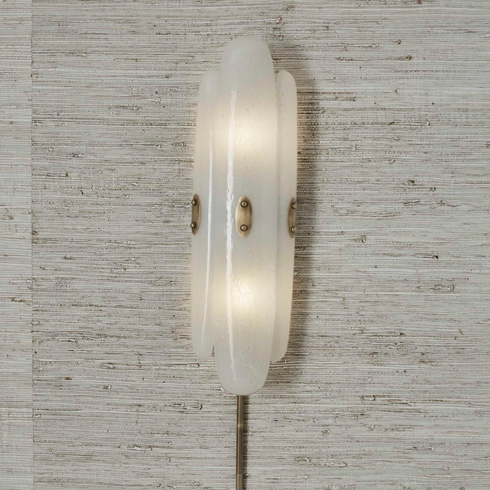 Elliptical - 2 Light Sconce - Brass