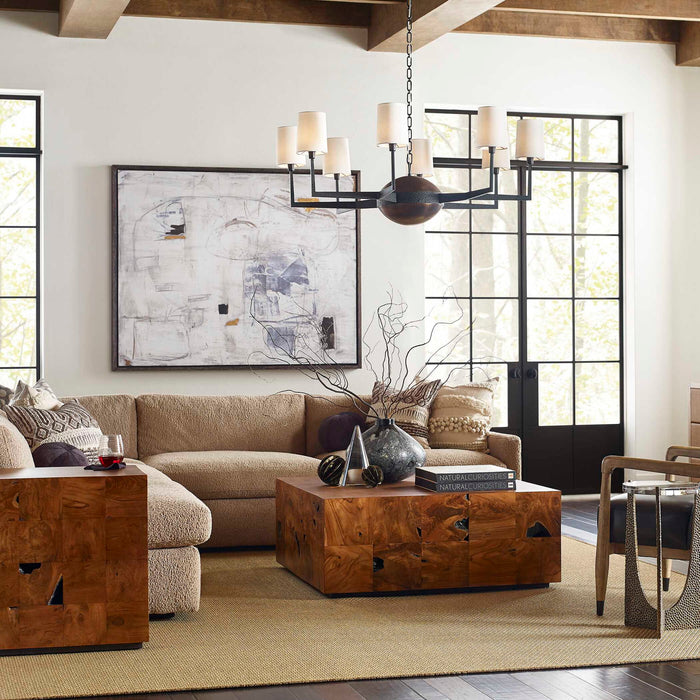 Teak Tac Toe - Coffee Table