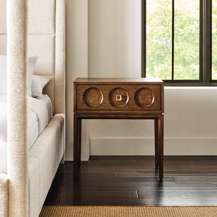 Roundabout - Side Table - Cocoa Brown