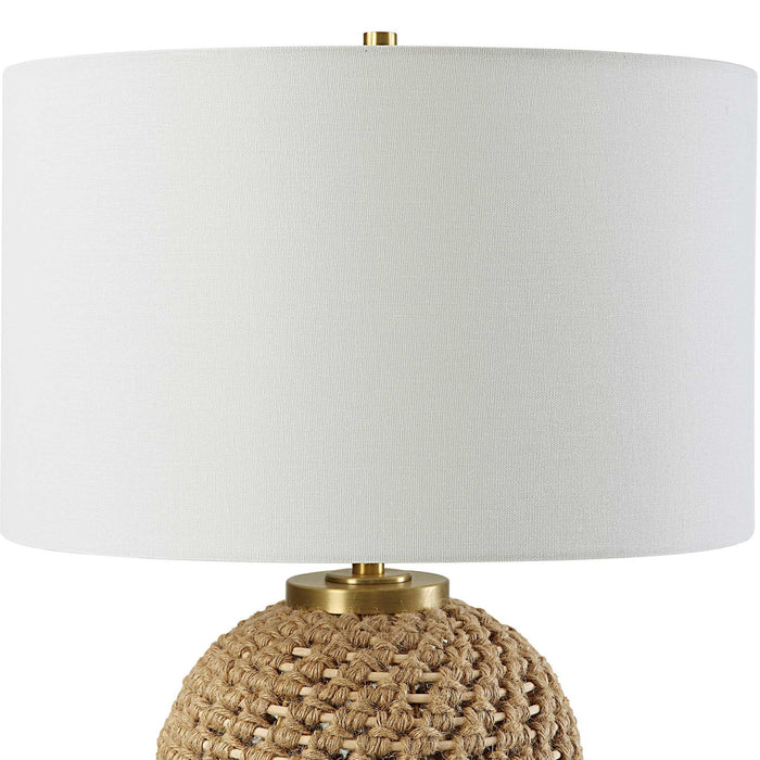Kendari - Rope & Rattan Table Lamp