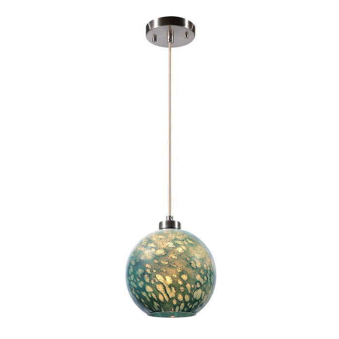 Gemblue - 1 Light Mini Pendant - Blue