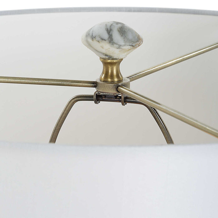 Washed Stones - Table Lamp - White