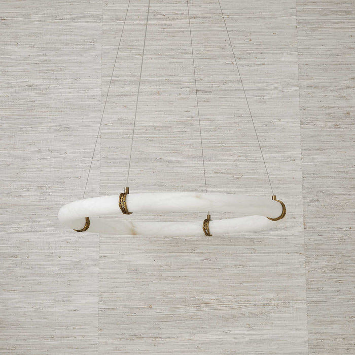 Entangled Vine - 1 Light Pendant - Brass