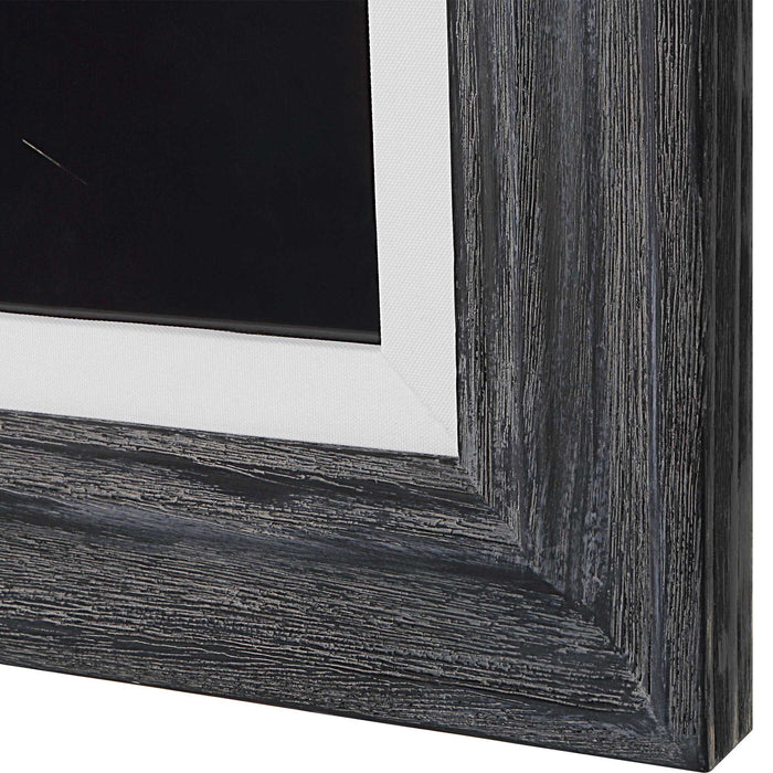 Equine Estate - Framed Print - Black / Woodtone