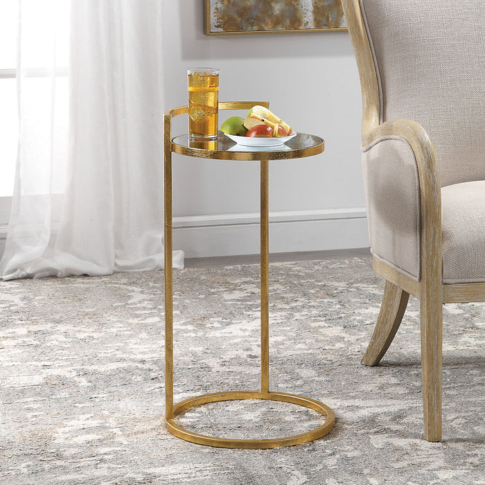 Cailin - Accent Table - Gold