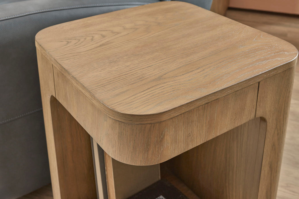 Normandy - Chairside Table - Light Brown