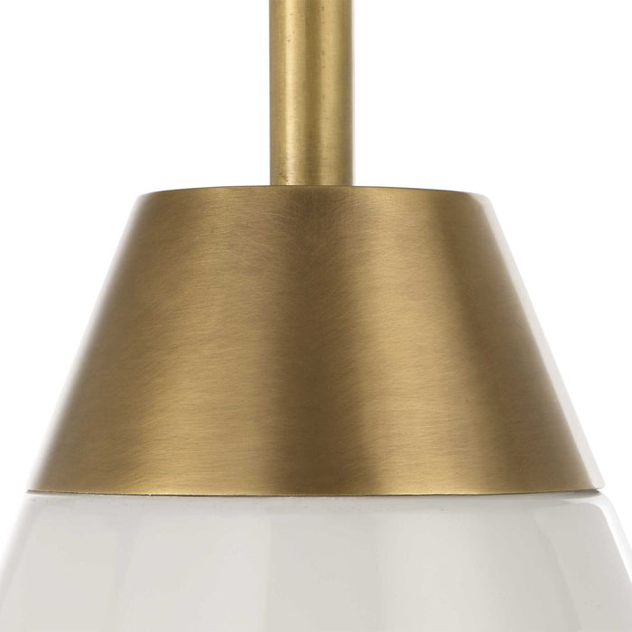 Tiered Ombre - 1 Light LED Pendant - Brass