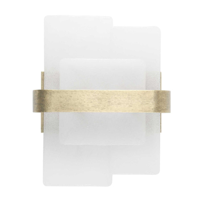 On The Ice - 1 Light Sconce - Brass