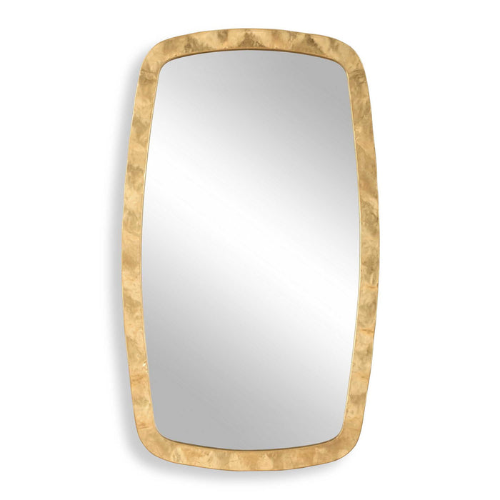 Iron-Framed Mirror - Gold Leaf