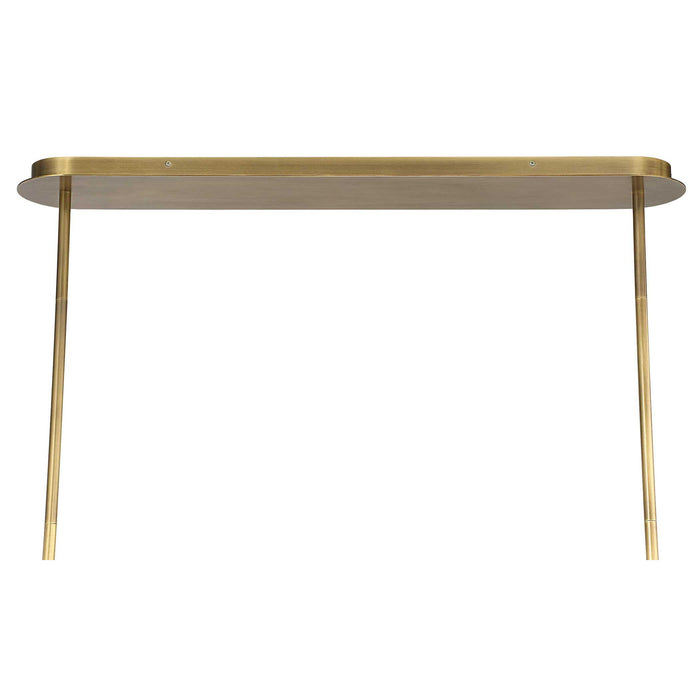 Dot Dash - 12 Light Pendant - Brass