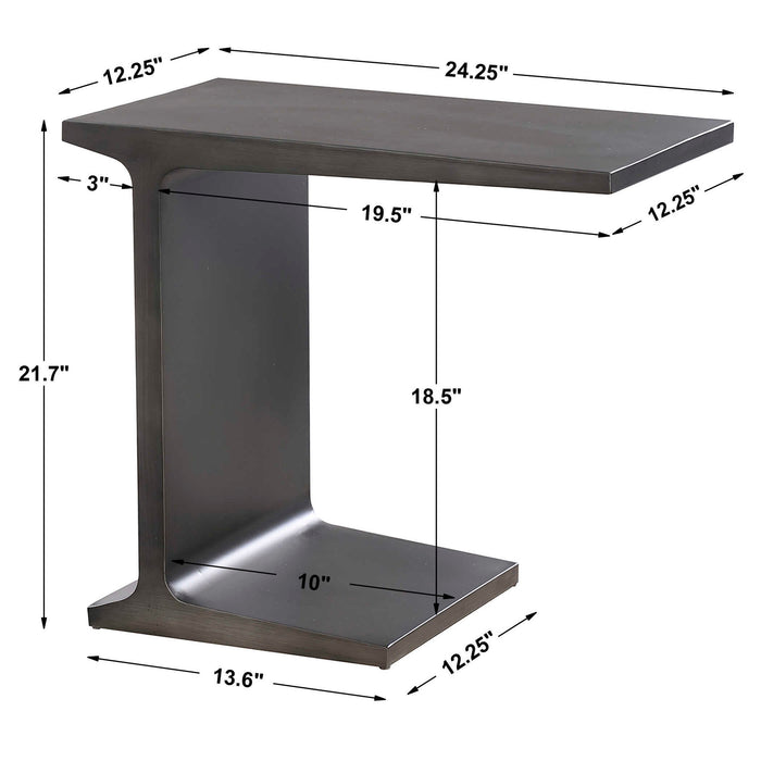 I-Beam - Pull Up Table - Black / Gray