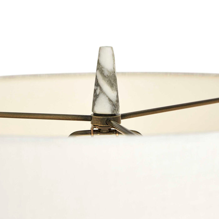 Lance - Table Lamp - Black / Bronze / White