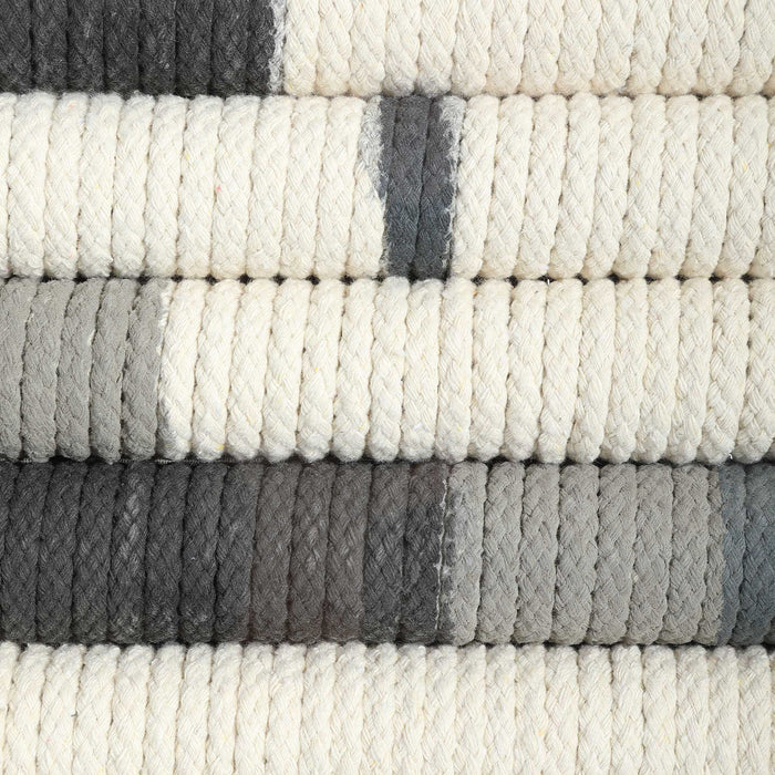 Flaxen Scroll - Shadow Box - Black / Blue / White