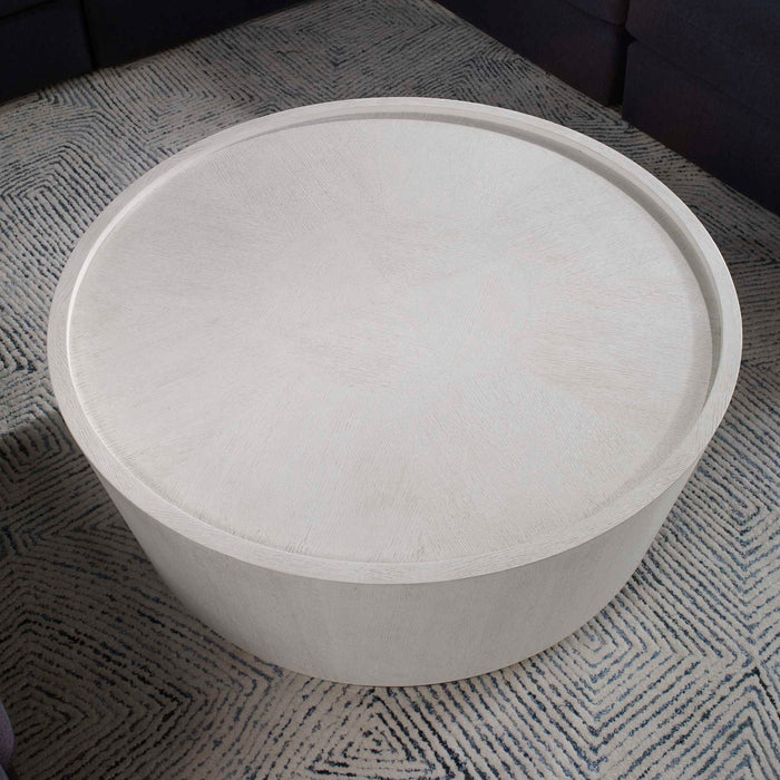 Cask - Coffee Table - White