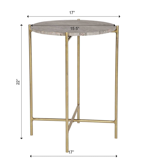Accent Table - Golden