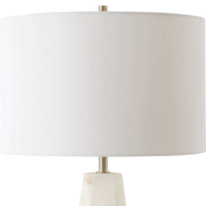 Table Lamp - White Marble