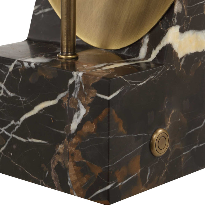 Golden Glow - Rechargeable Lamp - Gold / Black