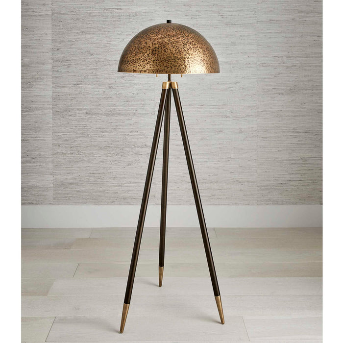 Hemi - Floor Lamp - Brass / Bronze