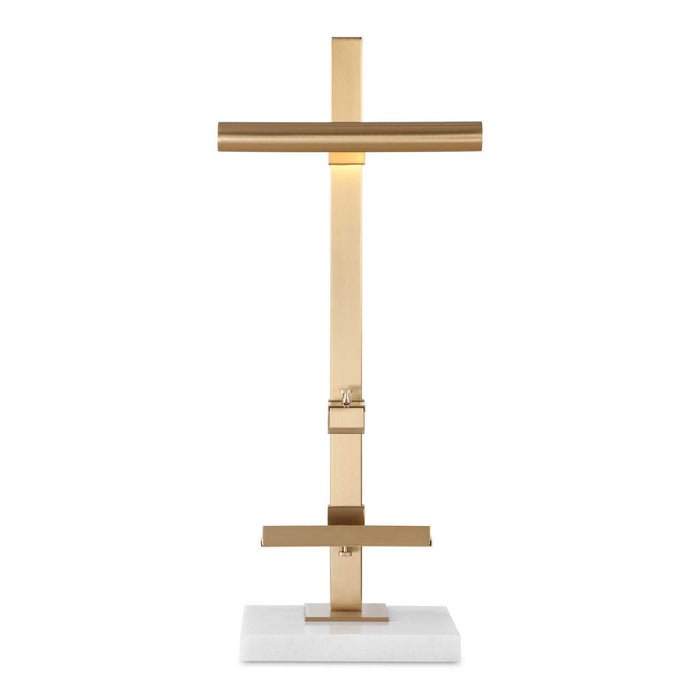 Lean On Me - Lighted Easel - Brass / Gold