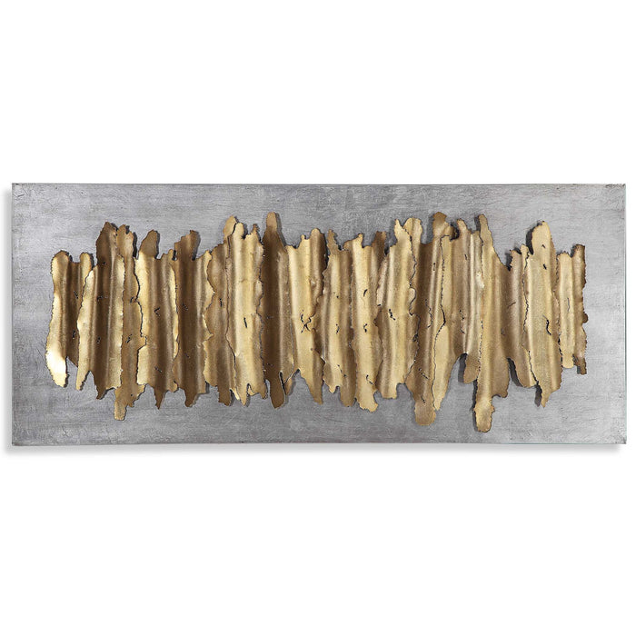 Lev - Metal Wall Decor - Gold