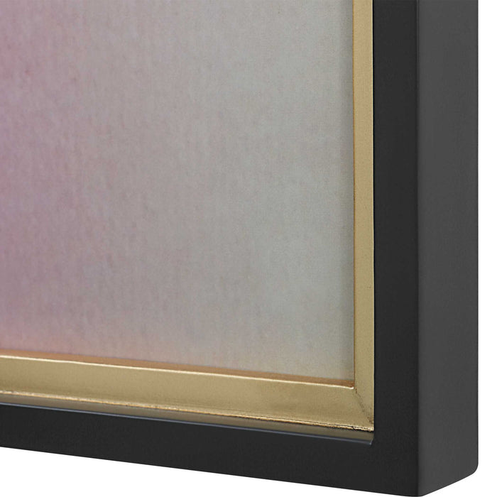 Prismatic - Framed Prints (Set of 2) - Blue / Green / Orange