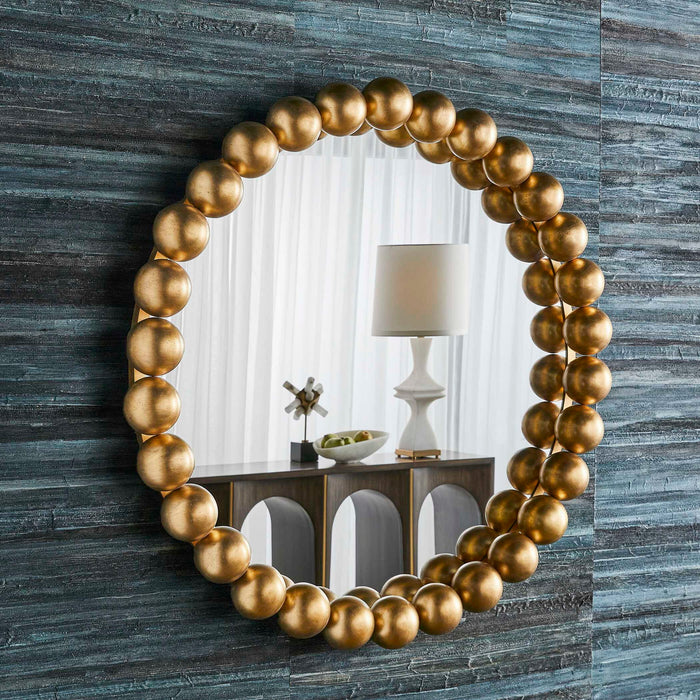 Necklace - Mirror - Gold