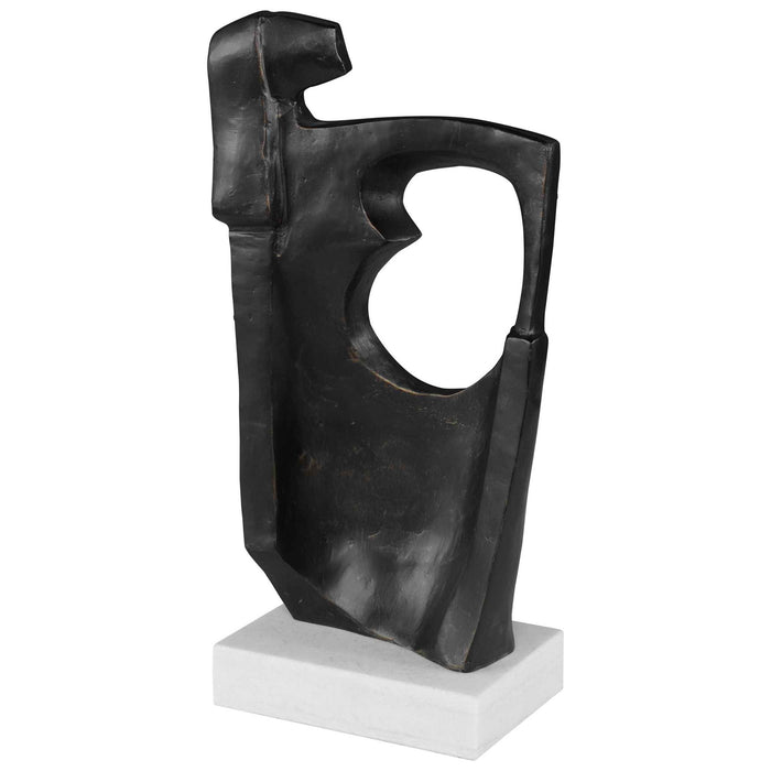 Proud Mary - Sculpture - Bronze / White