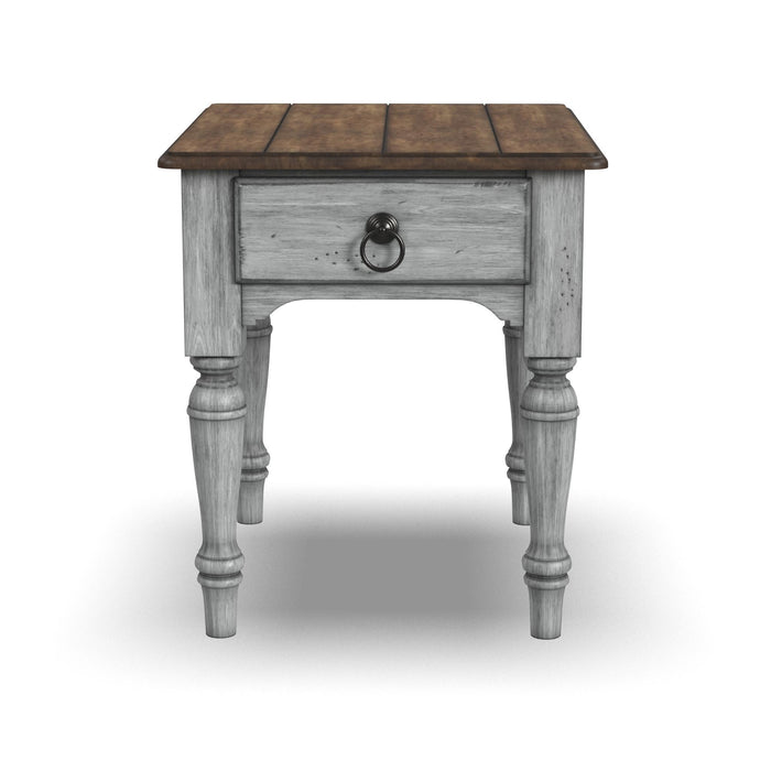 Plymouth - End Table - Gray