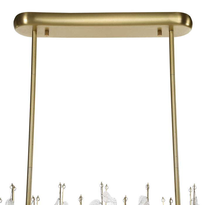 Everything's Vine - LED Pendant - Brass