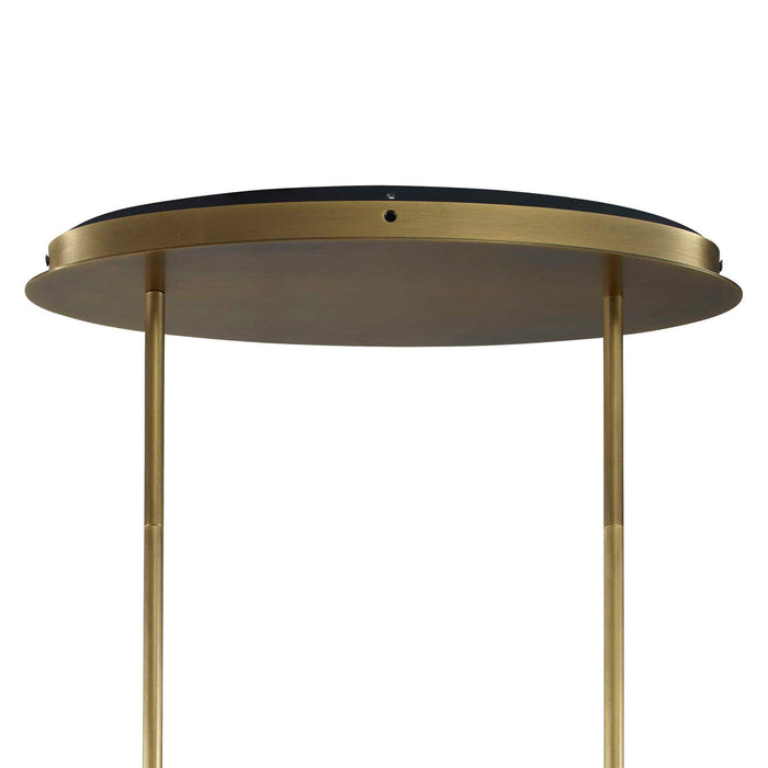 Meandering - 14 Light Pendant