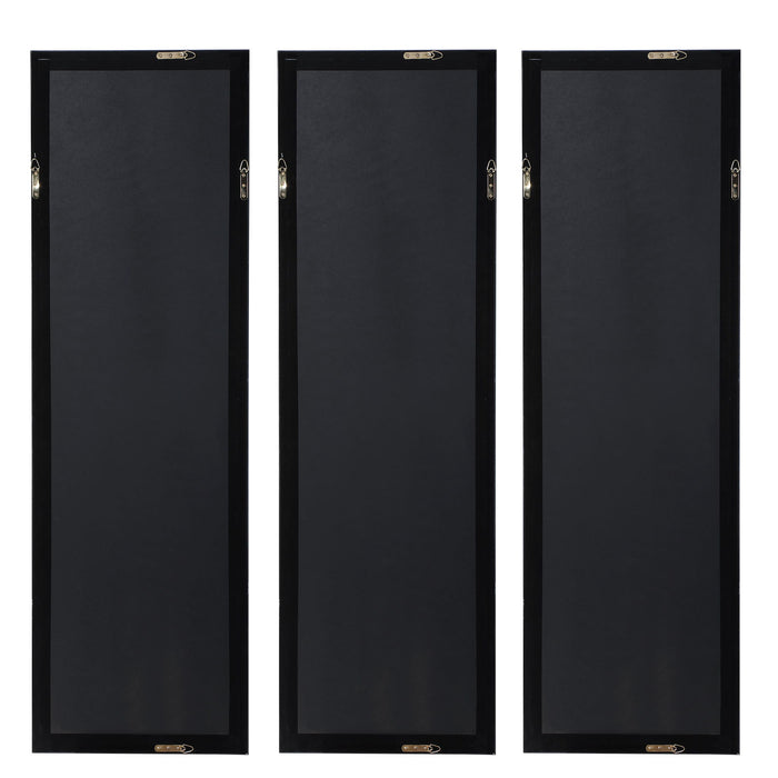 Ocean Swell - Painted Metal Art (Set of 3) - Blue