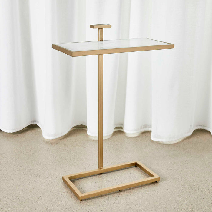 Jewel - Pull Up Accent Table - Rectangle