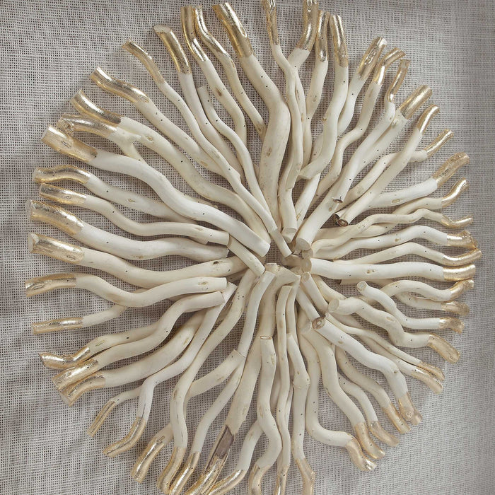 Leone - Shadow Boxes (Set of 2) - Brown / Gold / Silver