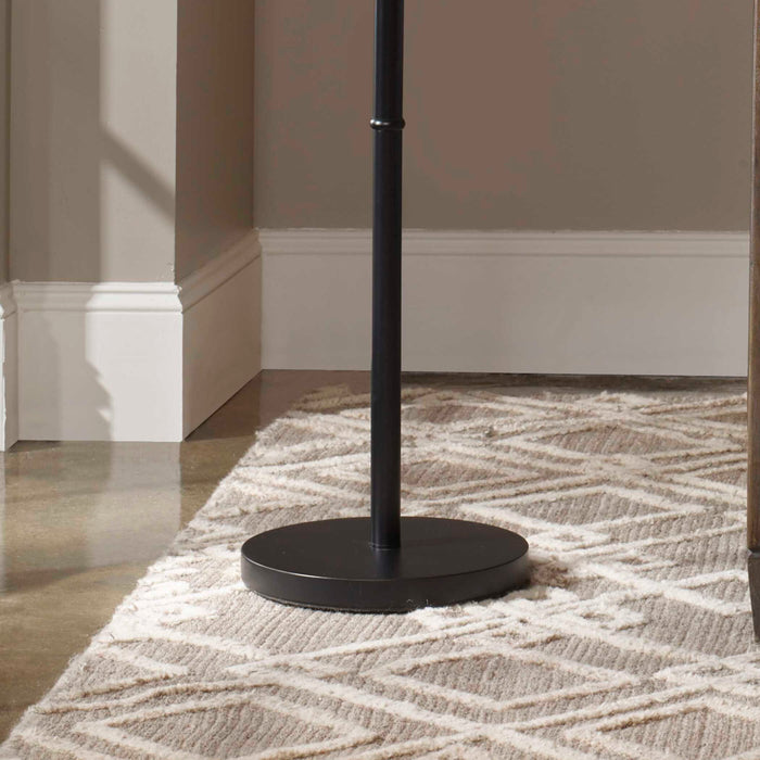 Floor Arc Lamp - Rubbed Bronze