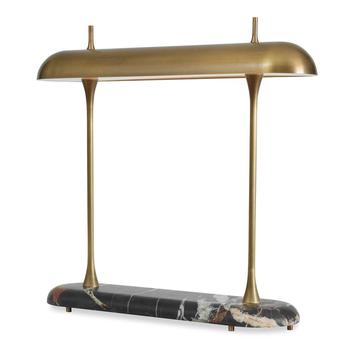 Papyrus - Desk Lamp - Brass / Brown / Gold