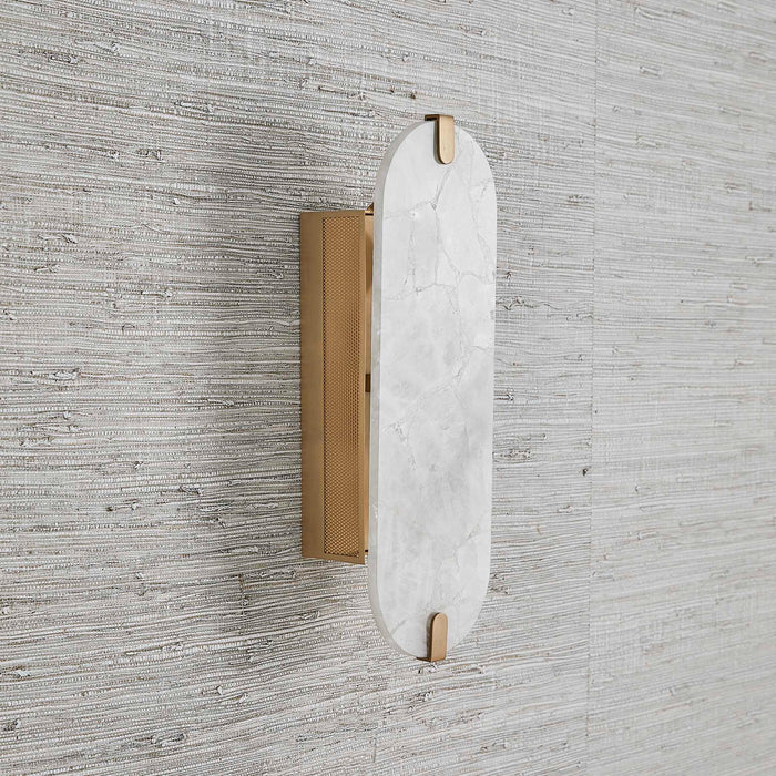 Lustrous - 2 Light Sconce - Brass