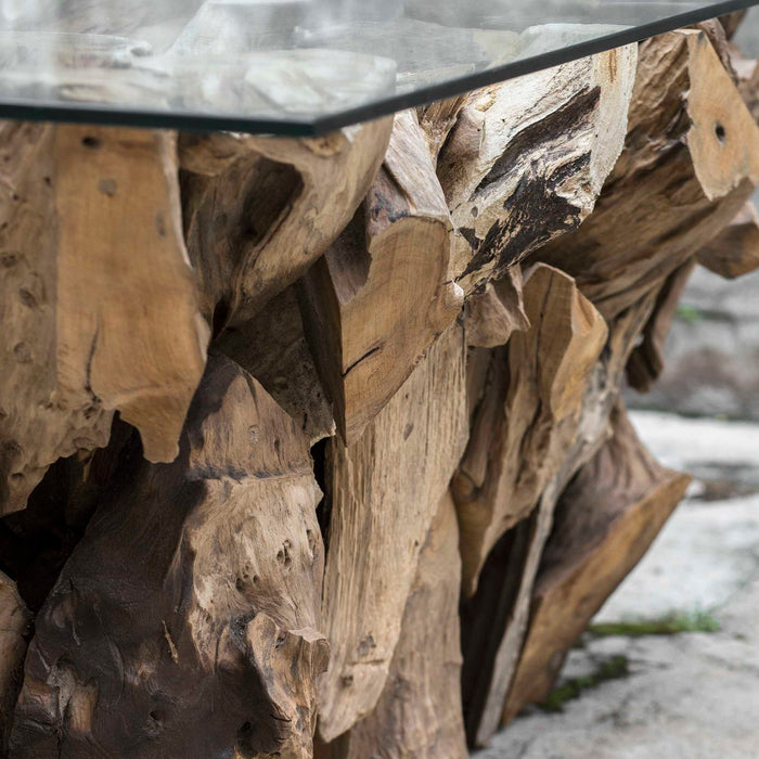 Teak - Root Coffee Table - Woodtone
