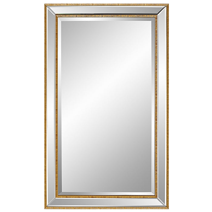 Wall Mirror - Gold