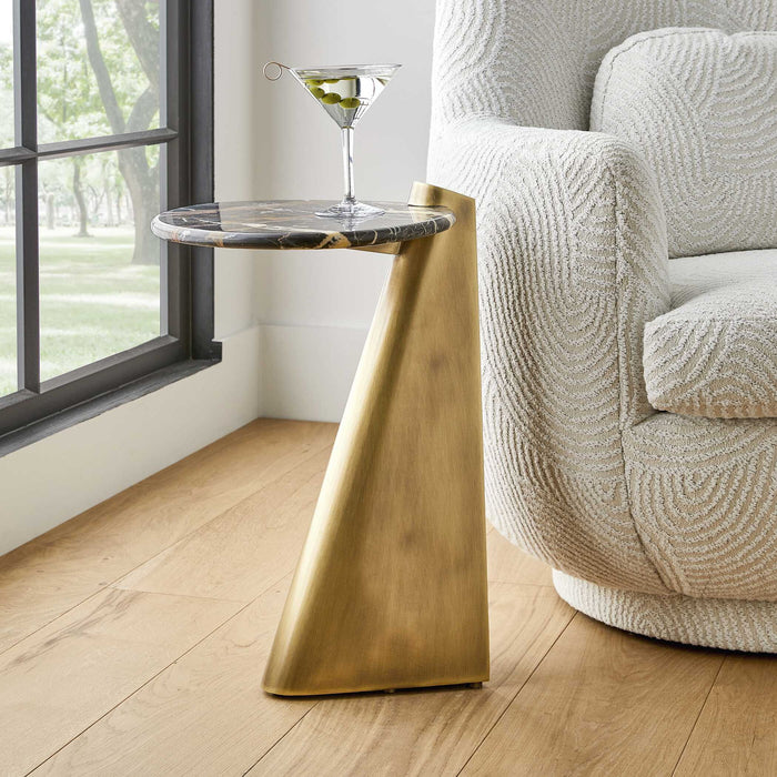 Strum - Marble Accent Table