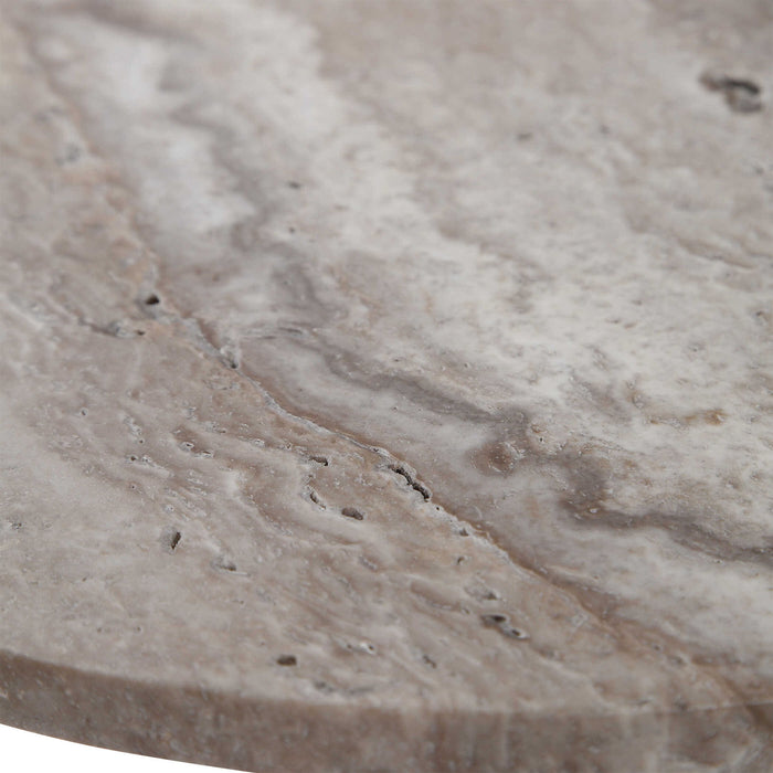 Brenton - Accent Table - Bronze / Brown