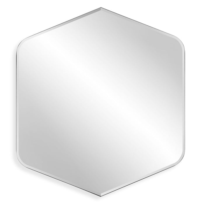 36" Mirror - White