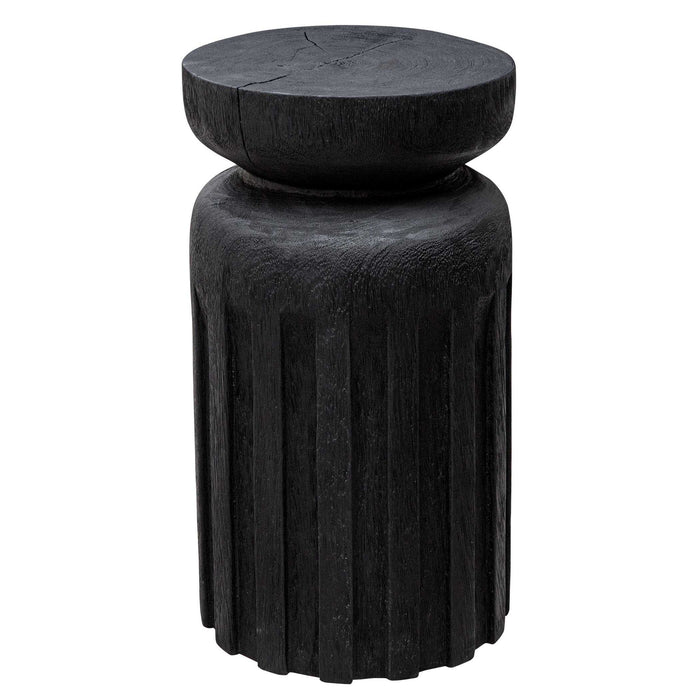 Goblet - Short Accent Table - Black