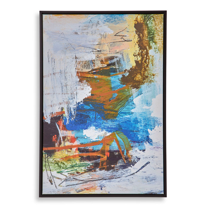 Framed Canvas - Colorful
