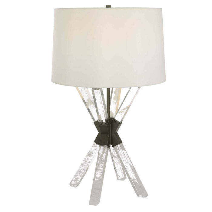 Double Cross - Table Lamp - Manmade Quartz