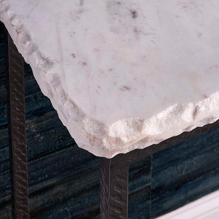 Kosumi - Console Table - Gray / White