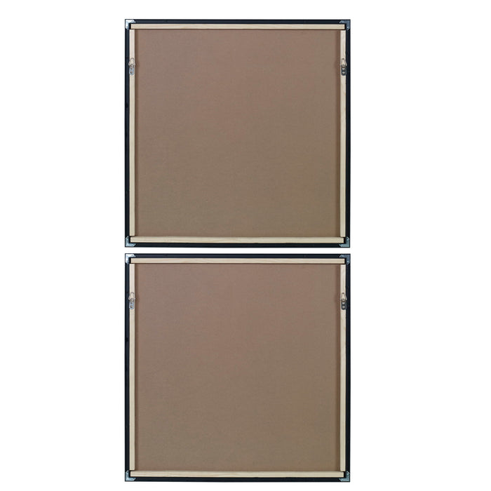 Vivacious - Abstract Framed Prints (Set of 2) - Blue