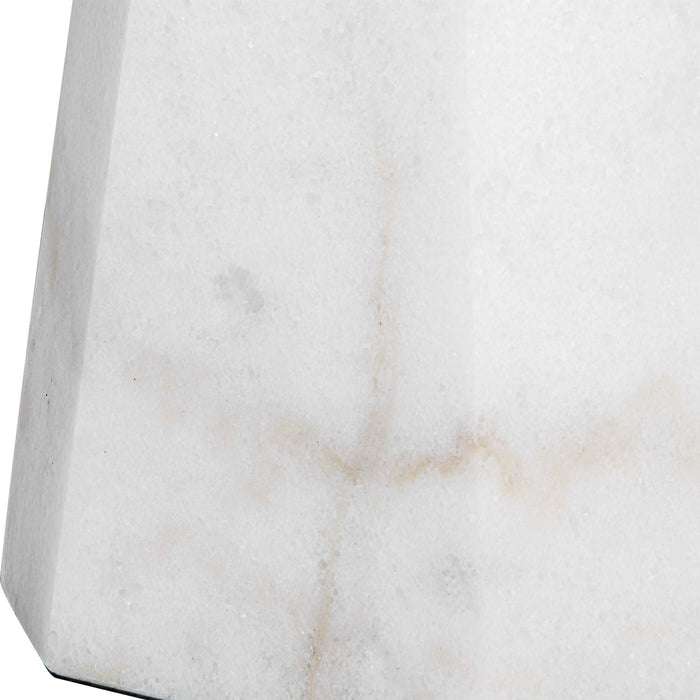 Citadel - Marble Table Lamp - White